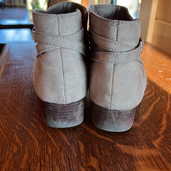 Girls suede booties - Picture 3 of 5
